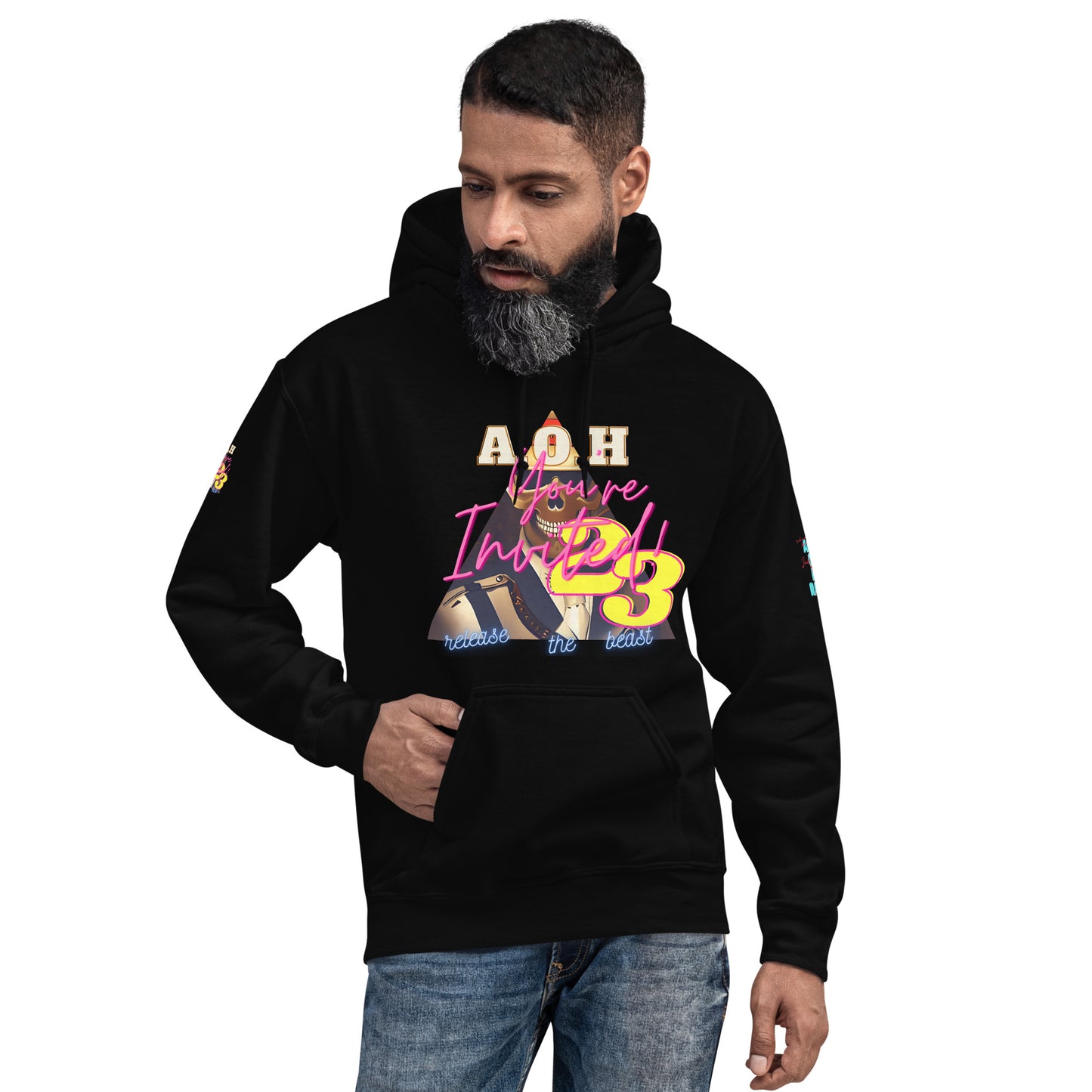 A.O.H - Release the Beast in 23 (Summer Collection) Unisex-Kapuzenpullover