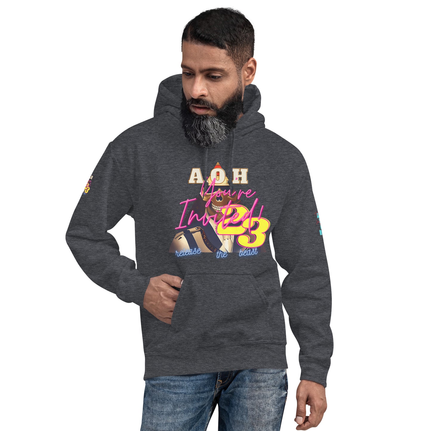 A.O.H - Release the Beast in 23 (Summer Collection) Unisex-Kapuzenpullover