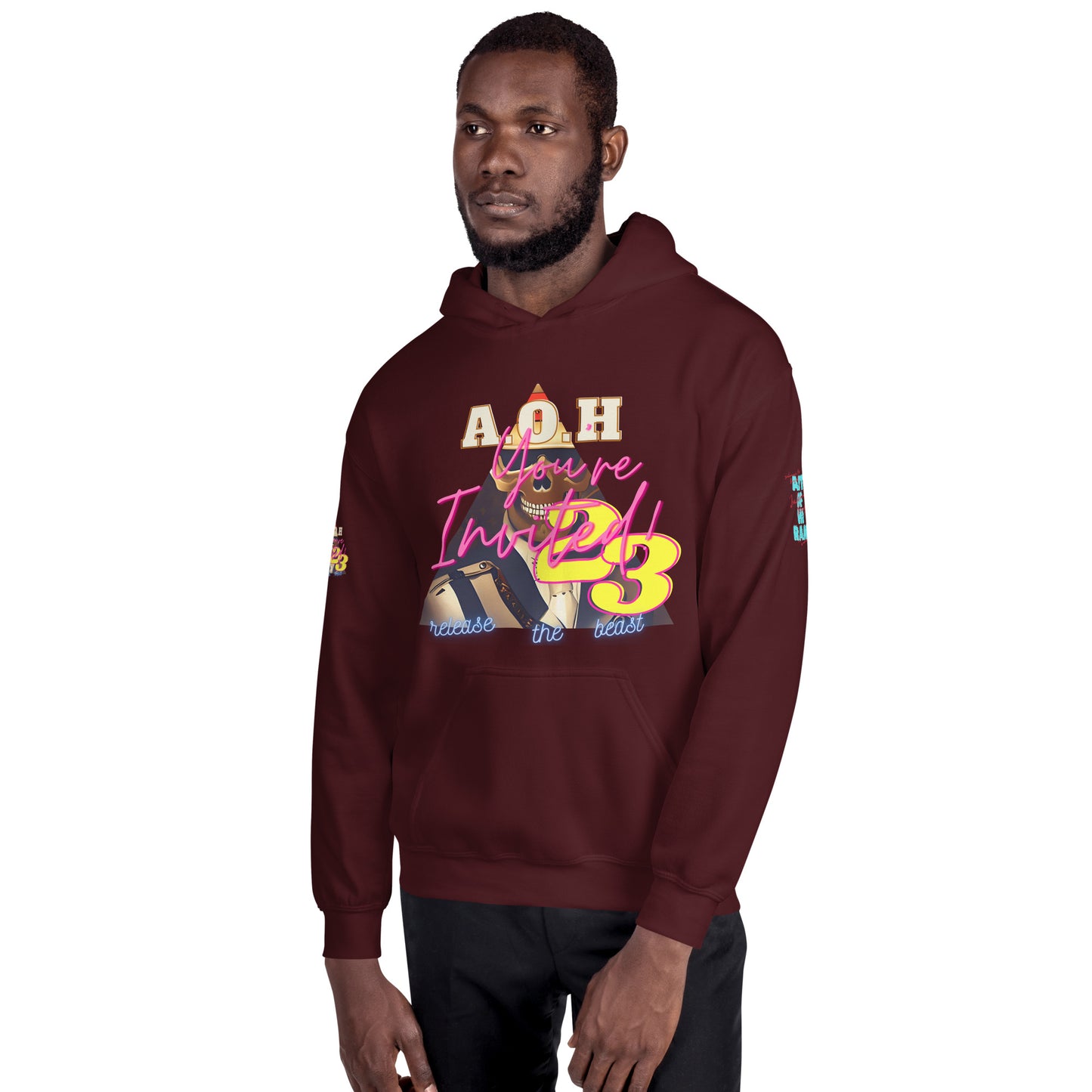 A.O.H - Release the Beast in 23 (Summer Collection) Unisex-Kapuzenpullover