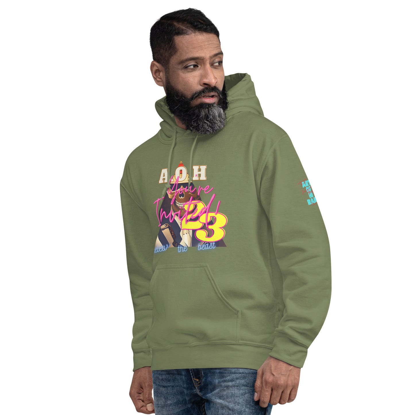 A.O.H - Release the Beast in 23 (Summer Collection) Unisex-Kapuzenpullover